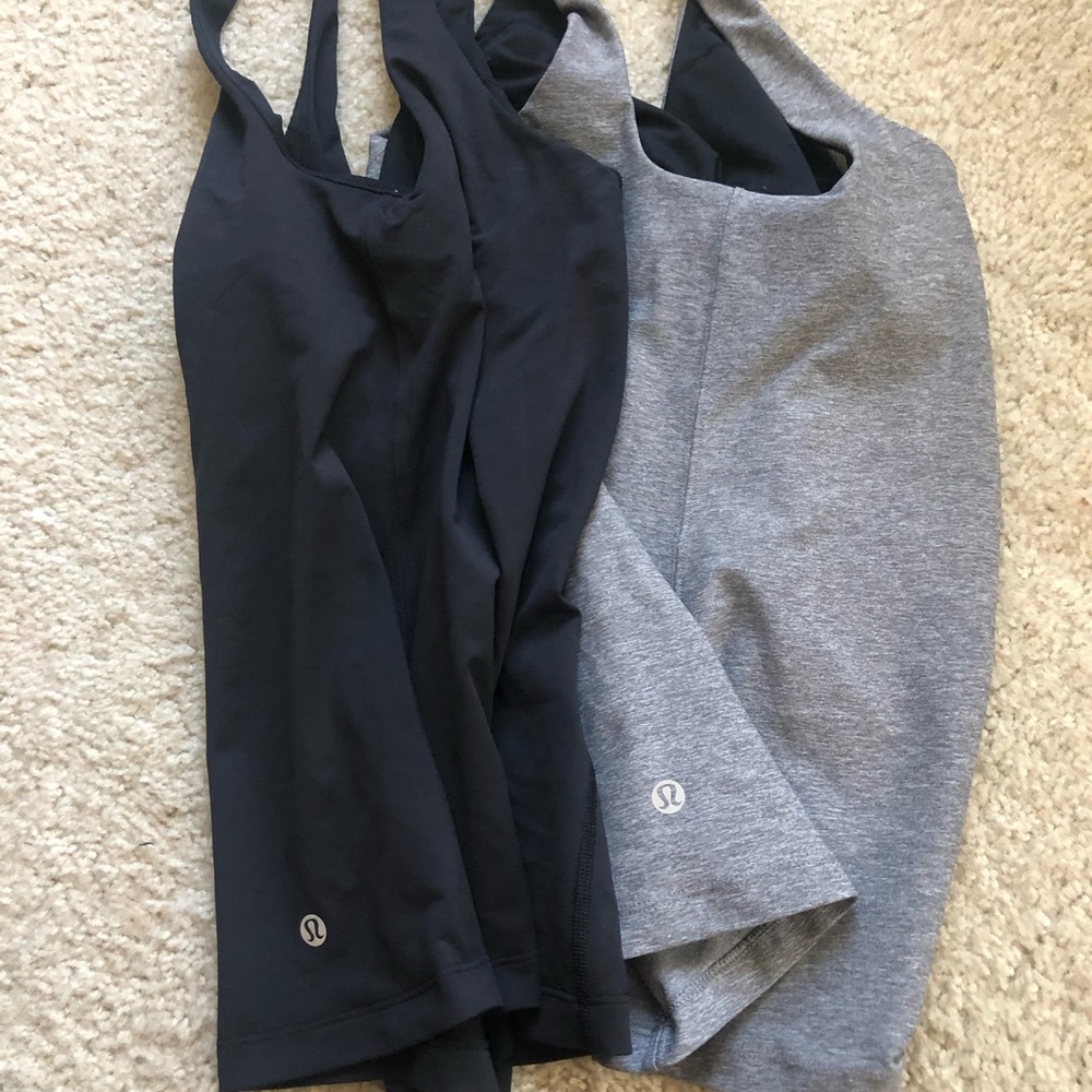 Two lululemon tanks